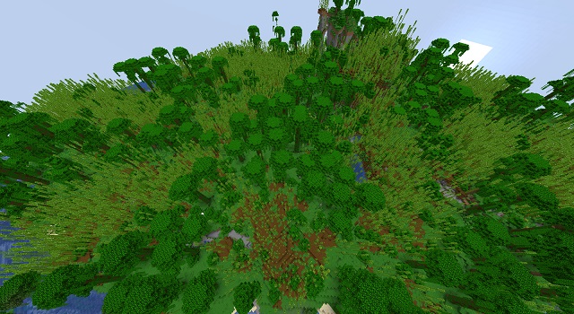 La jungla de bambú más grande en Spawn - Minecraft 1.18 Jungle Seeds