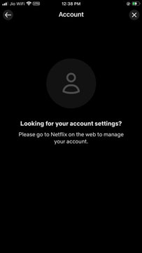La configuración de una cuenta de Netflix en iPhone no está disponible