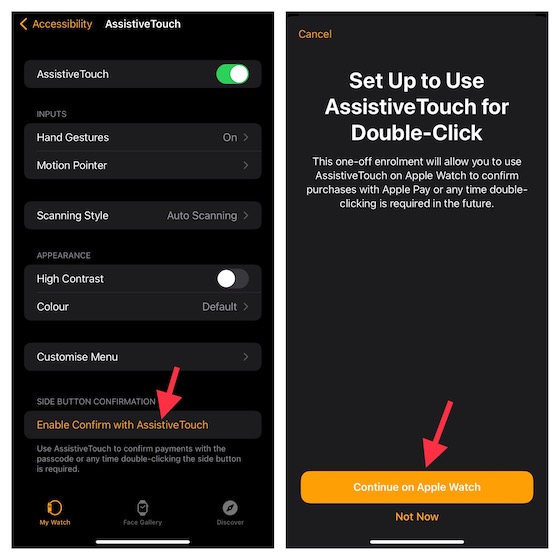 Cómo usar AssistiveTouch en Apple Watch