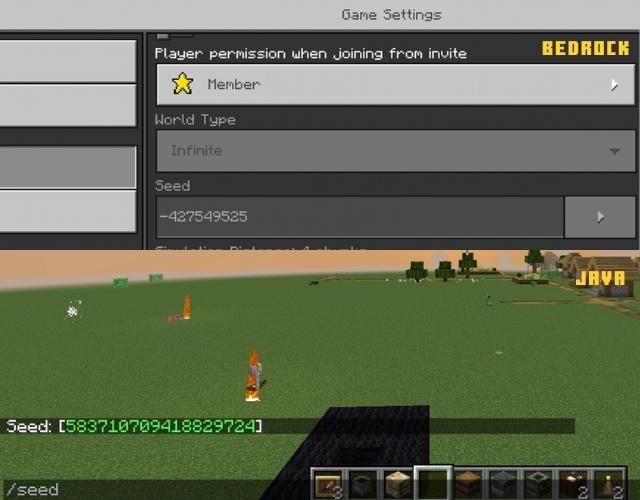 Mostrar código semilla en Minecraft - Cómo encontrar una aldea en Minecraft