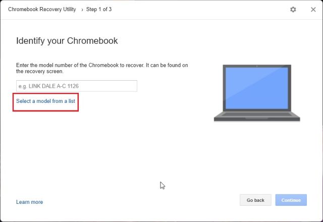 Flash Chrome OS Flex en su unidad USB