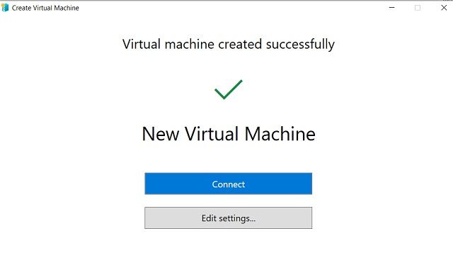 Crear una máquina virtual con Hyper-V en Windows 11 Home