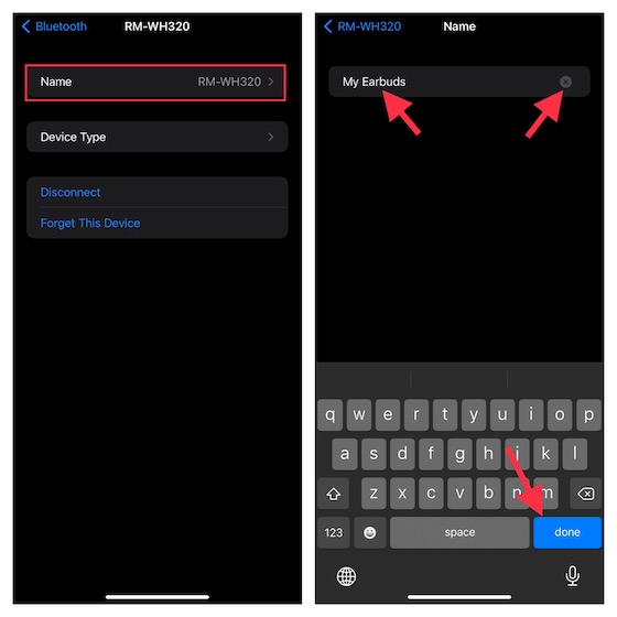Cambia el nombre de tus dispositivos Bluetooth en iOS