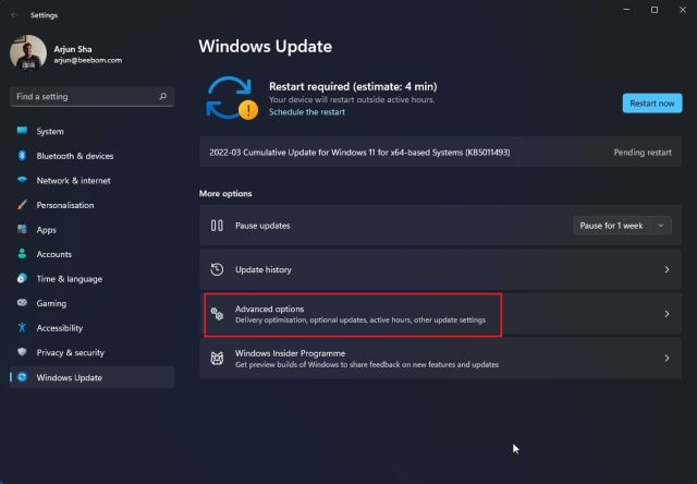 Actualice los controladores en Windows 11 con el Administrador de dispositivos