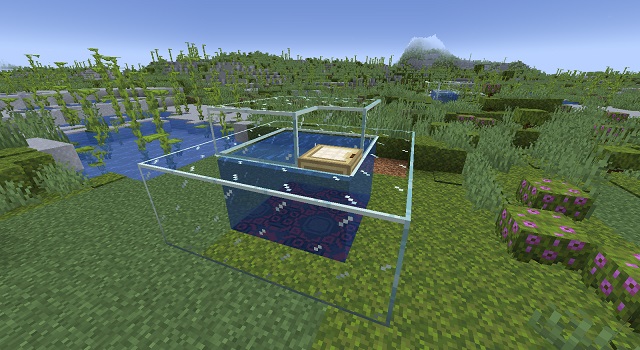 Agua de acuario para criar ajolotes en Minecraft