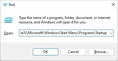 Buscar la carpeta de inicio de Windows 11 (2022)