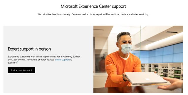 6. Soporte del Centro de experiencia de Microsoft