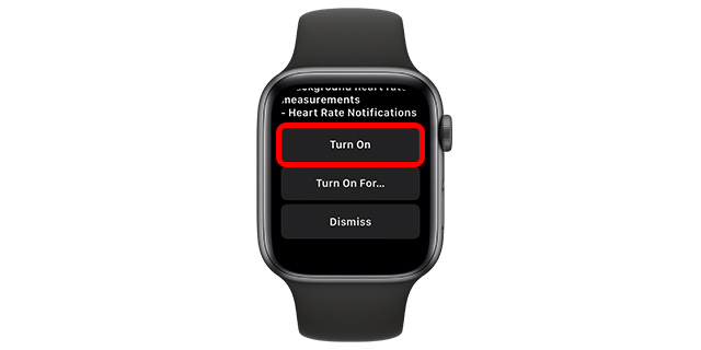 activar el modo de bajo consumo del Apple Watch